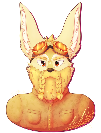 2024 Jace a Fox bust commission