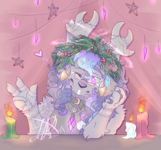 2024 Yuletide Levi doodle