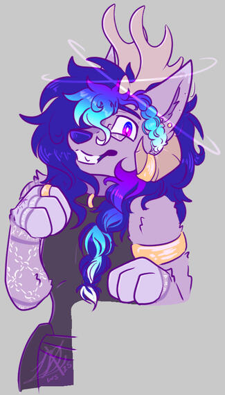 (2025) Fenris halfbody flat doodle